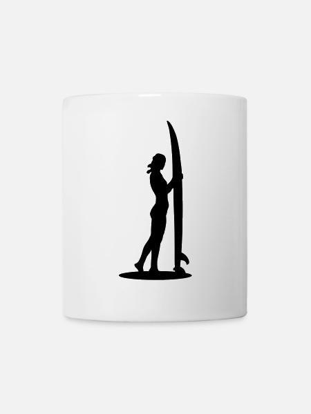 Surfing - Tasse - Weiß