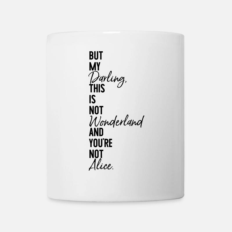 Alice Wonderland - Mug blanc - blanc
