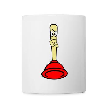 Pömpel - Tasse - Weiß - Vorne