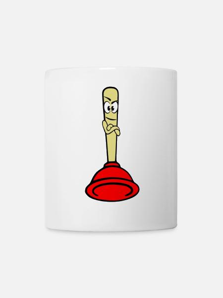 Pömpel - Tasse - Weiß