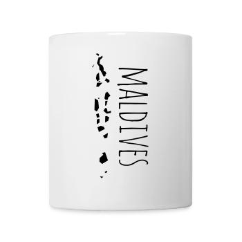 Maldives - Tasse - Weiß - Vorne