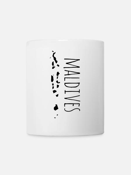 Maldives - Tasse - Weiß