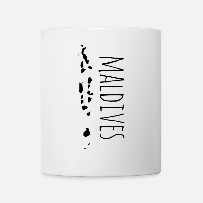 Maldives - Tasse - Weiß