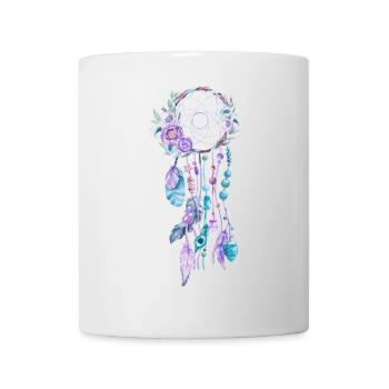attrapeur de rêve - Mug blanc - blanc - Devant
