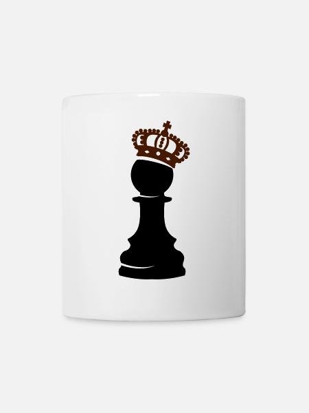 Pawnking - Mug blanc - blanc