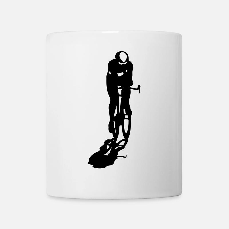 Rennrad  - Tasse - Weiß
