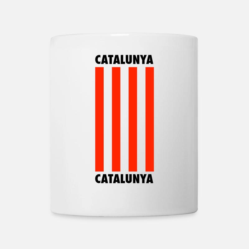 Catalunya - Mug blanc - blanc