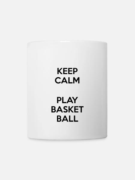 Joueur de basket - Mug blanc - blanc