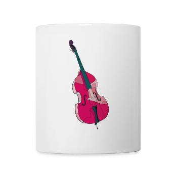 kontrabass2 - Mug blanc - blanc - Devant