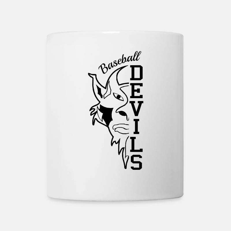 Devils contour - Mug blanc - blanc
