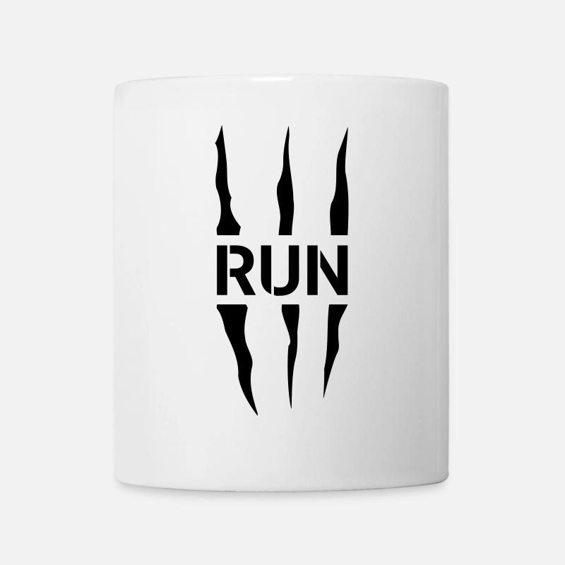 Run Scratch - Mug blanc - blanc