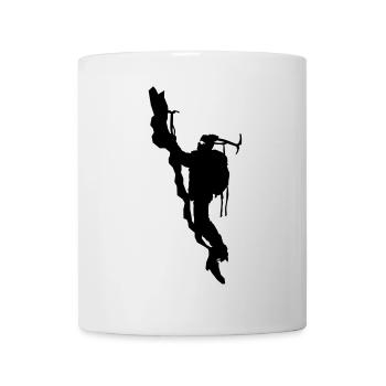Bergsteiger - Tasse - Weiß - Vorne