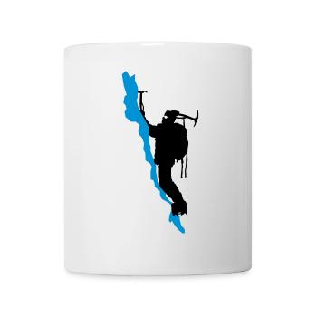 Bergsteiger - Tasse - Weiß - Vorne