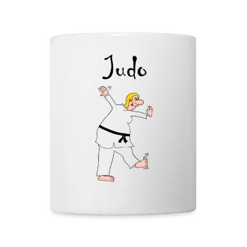 Judo - Judoka - Tasse - Weiß - Vorne