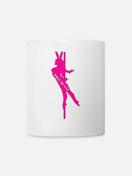 Silhouette du lapin d’orne - Mug blanc - blanc