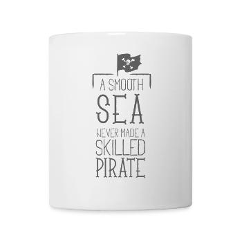 A smooth sea has never experienced - - Mug - white - Front