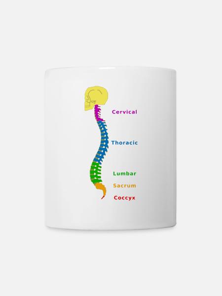 Colonne vertébrale Spine Physio - Mug blanc - blanc