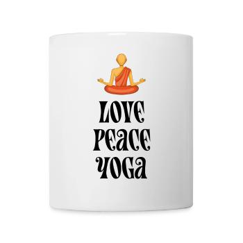Yoga - Mug blanc - blanc - Devant