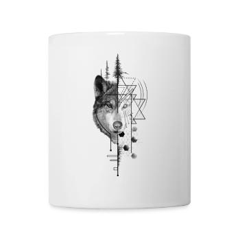 Wolf Design - Tasse - Weiß - Vorne
