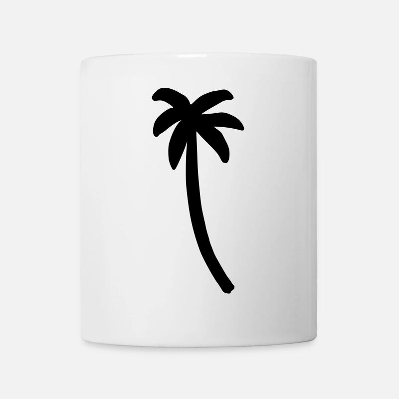 Palmier - Mug blanc - blanc