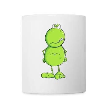 Lustiger Nö Frosch I Nein Statement - Tasse - Weiß - Vorne