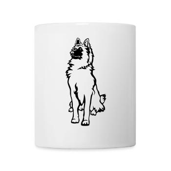 Tervuren - Mug blanc - blanc - Devant