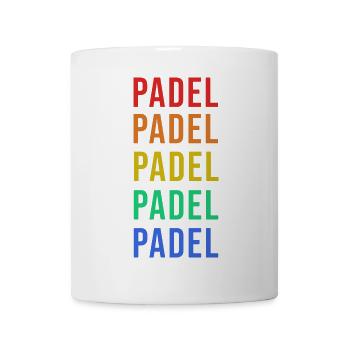 Servir Padel Sport Padel Game Tournoi Tournoi - Mug blanc - blanc - Devant