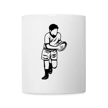 Rugby Boy - Mug - white - Front