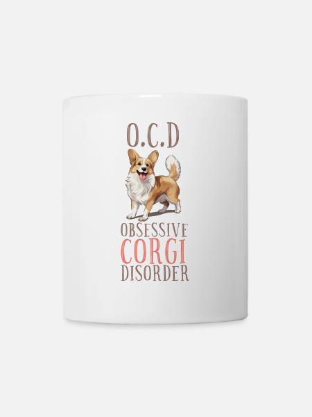 Obsessive Corgi-Störung - Tasse - Weiß