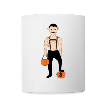 Fröhliches Halloween - Tasse - Weiß - Vorne