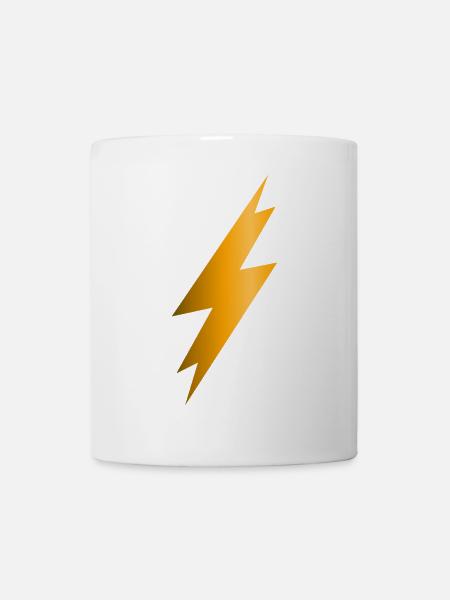 Lightning Bolt - Mug - white