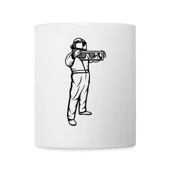 Imker Skizze - Tasse - Weiß - Vorne