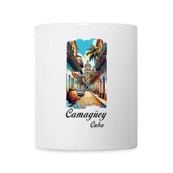 Conception de voyages à Camagüey et à Cuba - Mug blanc - blanc - Devant