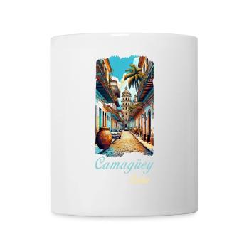 Conception de voyages à Camagüey et à Cuba - Mug blanc - blanc - Devant