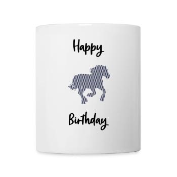 Alles Gute zum Geburtstag - Tasse - Weiß - Vorne