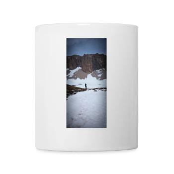 Unermesslichkeit der Landschaft - Tasse - Weiß - Vorne