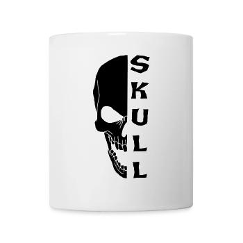 The Black Skull - Mug - white - Front