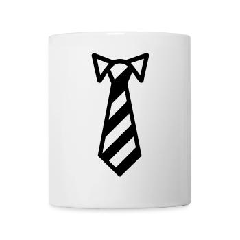 Tie - Mug - white - Front