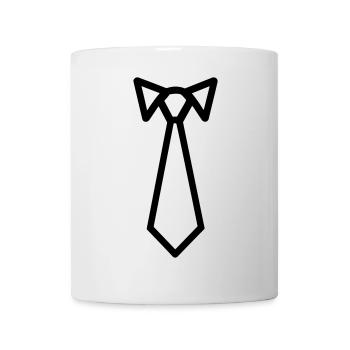 Tie - Mug - white - Front