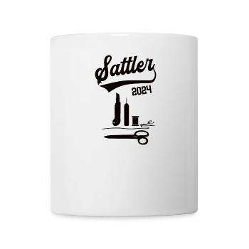 Sattler 2024 Beruf Sattlerei Lehre Lehrling - Tasse - Weiß - Vorne