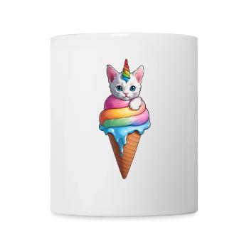 Unicorn Kitten - Mug - white - Front