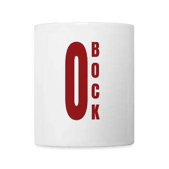 Null Bock, 0 Bock,kein Bock, Motivation - Tasse - Weiß - Vorne