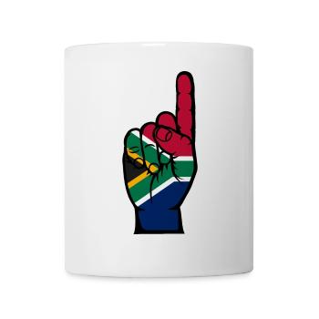 South Africa flag number 1 - Mug - white - Front