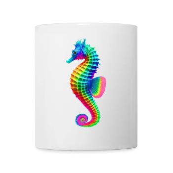Hippocampe (01) - Mug blanc - blanc - Devant
