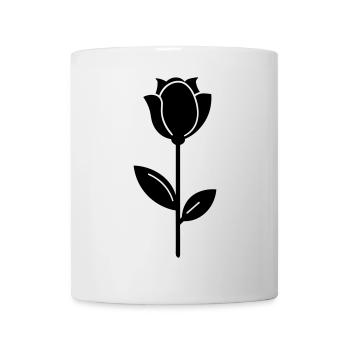 Pink Flower - Mug - white - Front