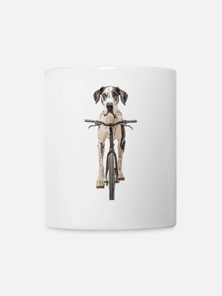 Deutsche Dogge - Tasse - Weiß