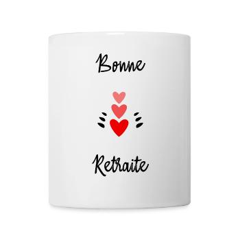 RETIREMENT. HAPPY RETIREMENT. HAPPY RETIREMENT - Mug - white - Front