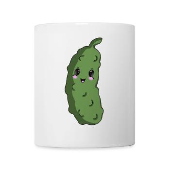 Süßes Gürkchen - Tasse - Weiß - Vorne
