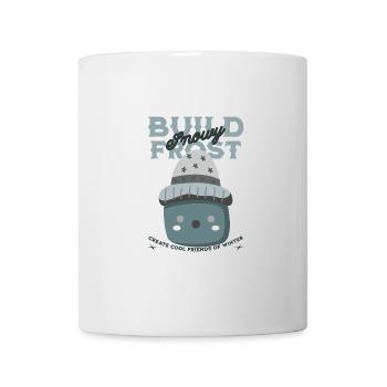 BUILD SNOWY FROST - Tasse - Weiß - Vorne