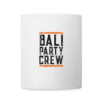 Equipe de fête à Bali - Mug blanc - blanc - Devant